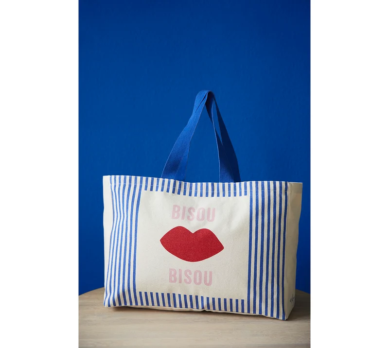 Canvas Shopper Bisou
