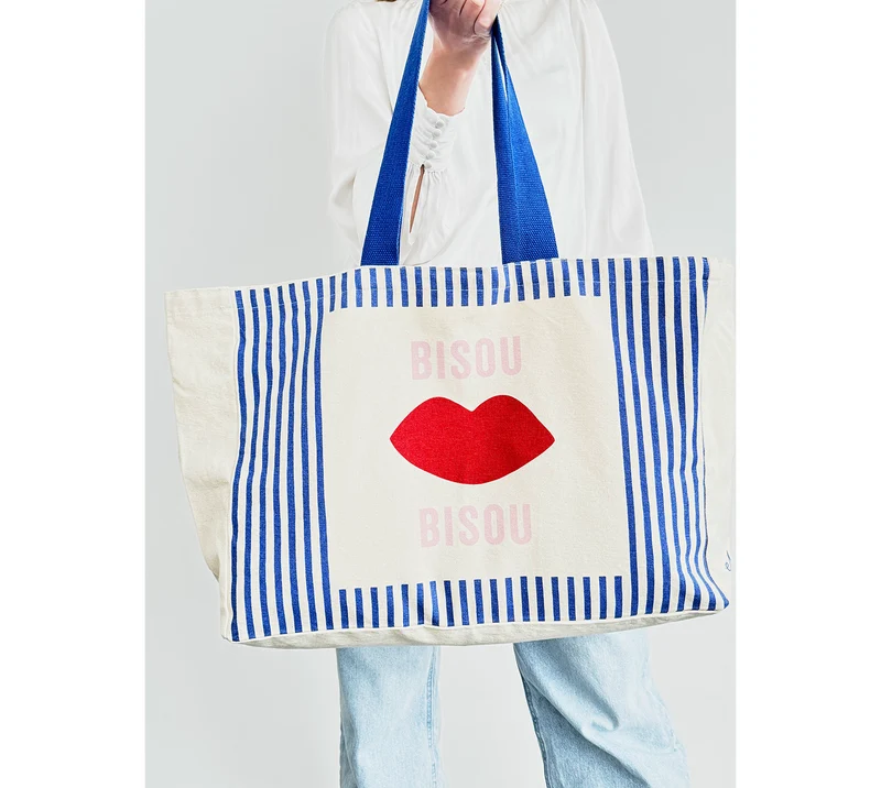 Canvas Shopper Bisou