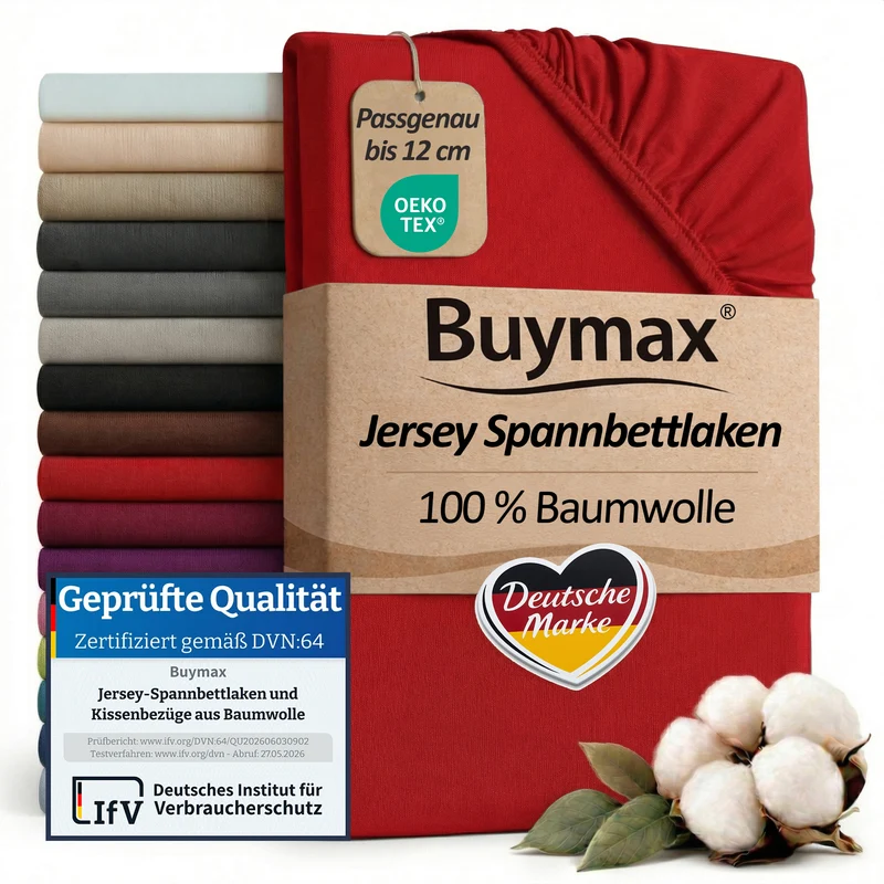 Topper Jersey Spannbettlaken 200x200 cm