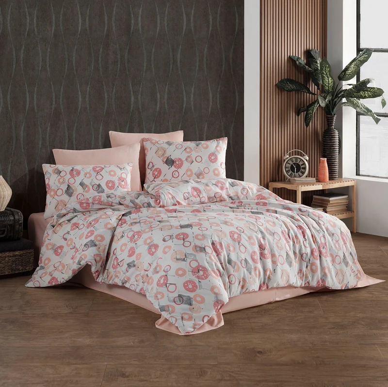 Bettwäsche "Ariadne", Reißverschluss, 80x80 cm Kissenbezug, Baumwollmischung