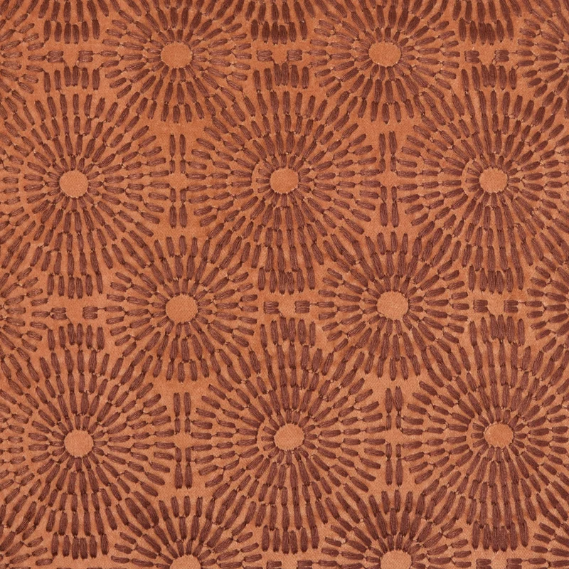 Housse de coussin SOLAYA terre d'argile