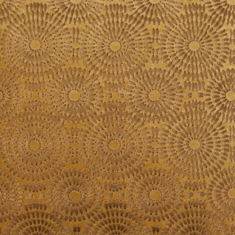 Housse de coussin SOLAYA bronze doré