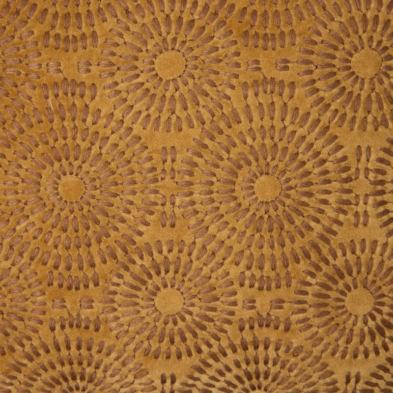 Housse de coussin SOLAYA bronze doré