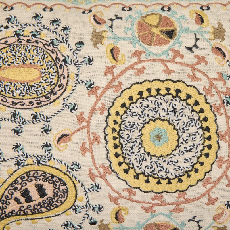 Housse de coussin MANDANA ecru