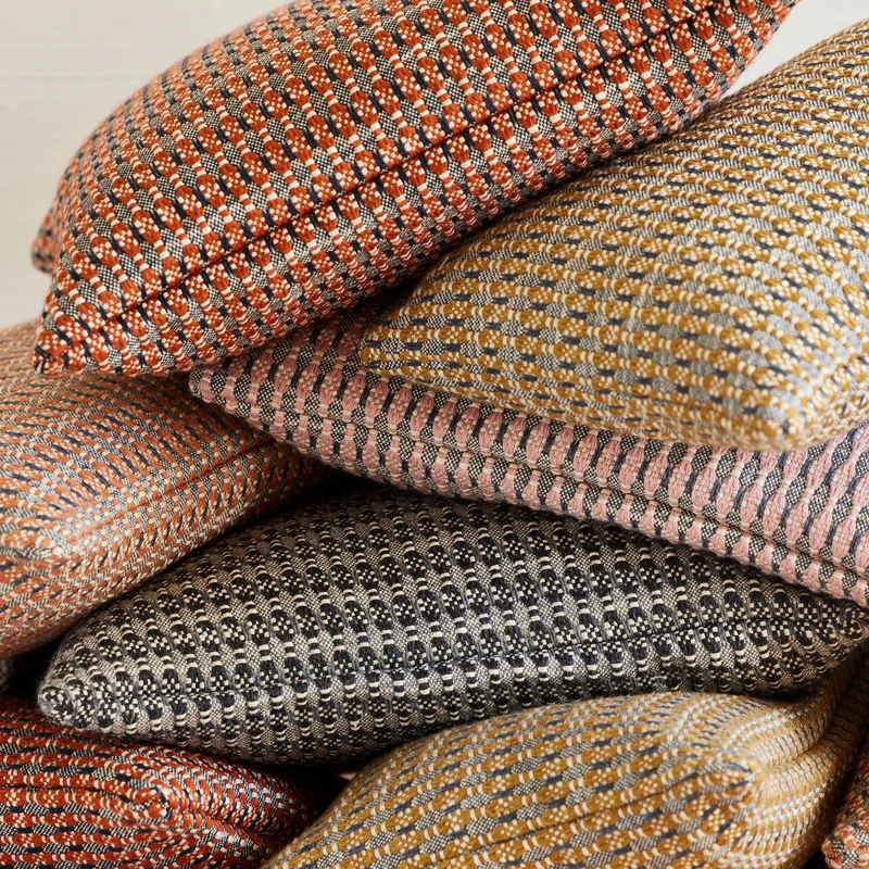 Housse de coussin EIRIK gris ardoise
