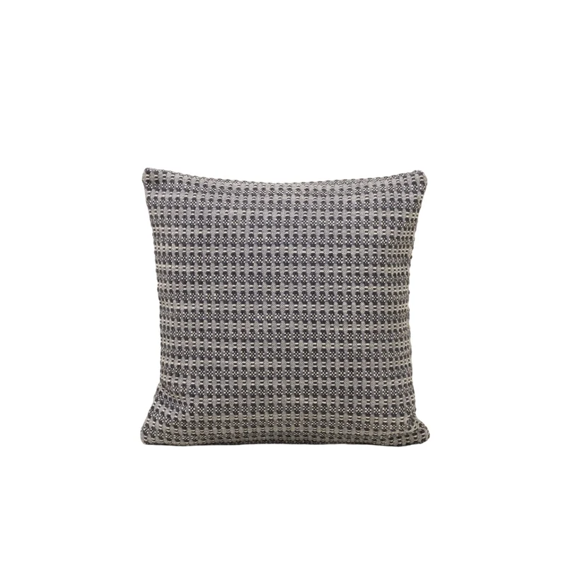 Housse de coussin EIRIK gris ardoise