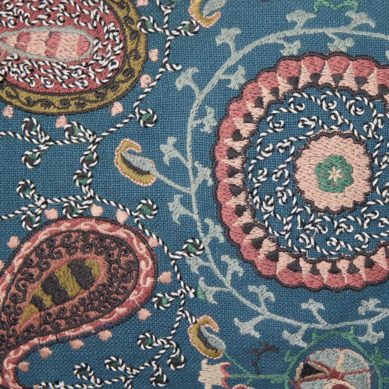 Housse de coussin MANDANA indigo