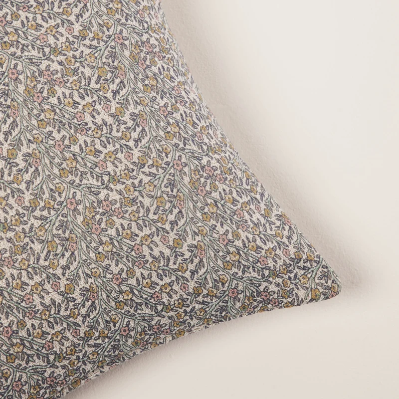 Housse de coussin MAHARA beige et pastels