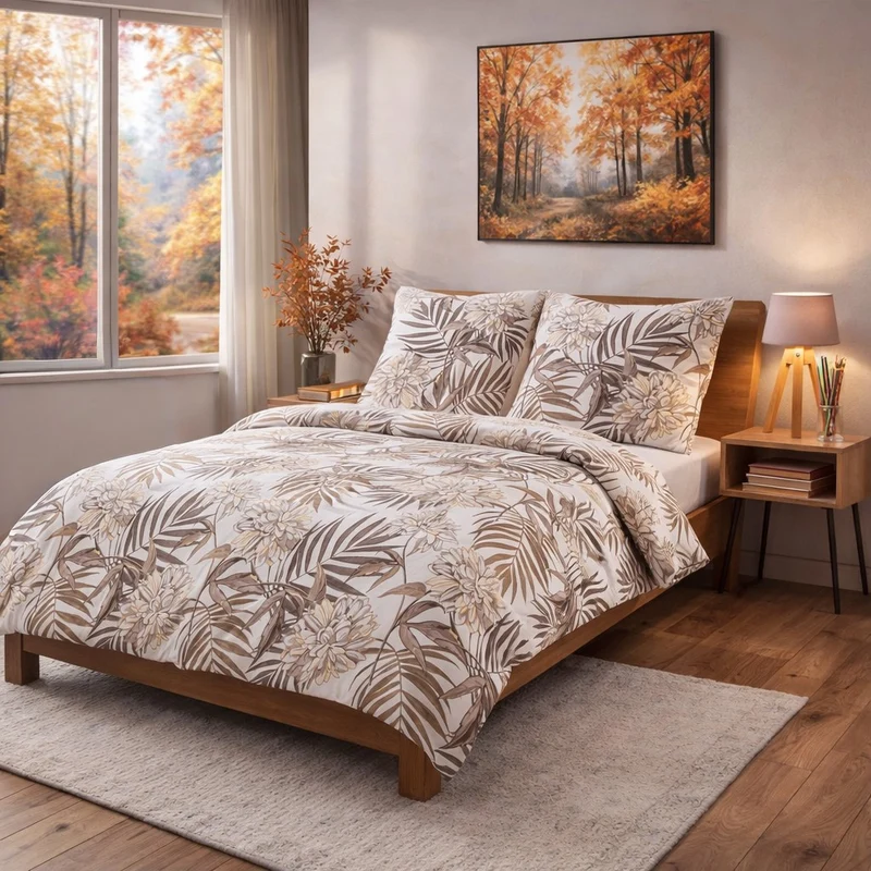 Biber Bettwäsche "Amazing", 100% Baumwolle, Reißverschluss, 80x80 cm Kissenbezug