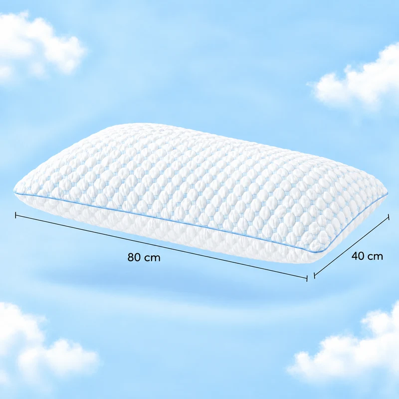 Wolkenkissen - Premium Memory Foam Kissen - Höhenverstellbares