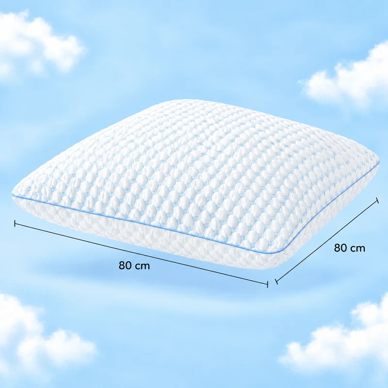 Wolkenkissen - Premium Memory Foam Kissen - Höhenverstellbares