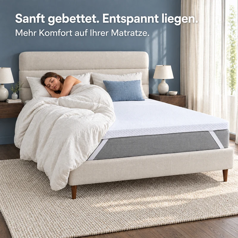 Dream Topper – Memory-Effekt Matratzen-Topper