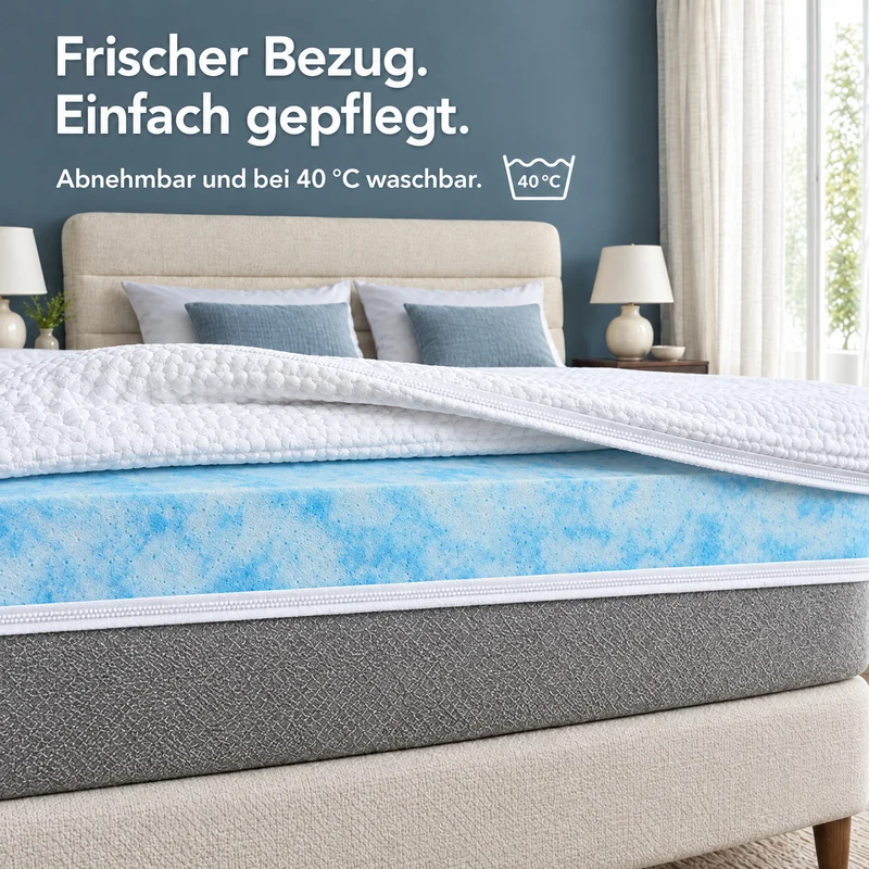 Dream Topper – Memory-Effekt Matratzen-Topper