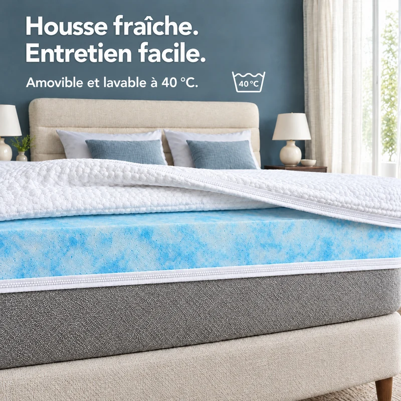 Dream Topper – Memory-Effekt Matratzen-Topper