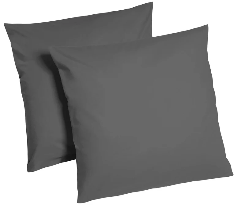 Microfaser Kissenbezug, 2er-Set, 40x40 cm