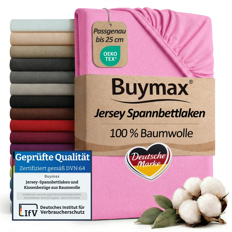 Jersey Spannbettlaken 160x200 cm