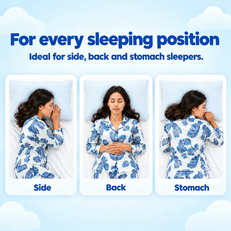 Wolkenkissen - Höhenverstellbares Memory Foam Kissen