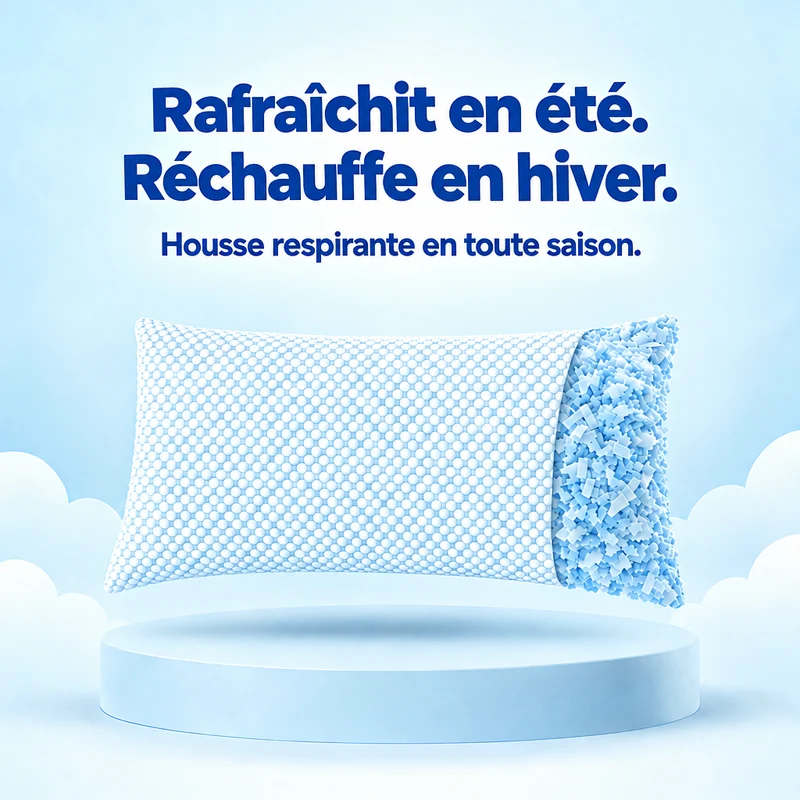 Wolkenkissen - Höhenverstellbares Memory Foam Kissen