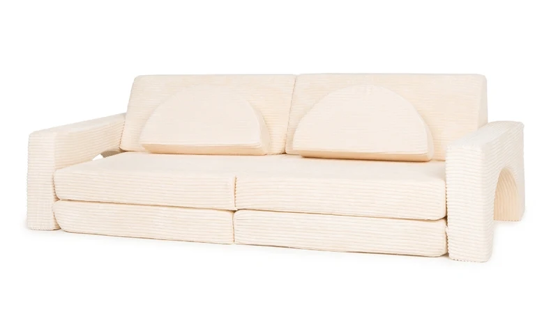 Spielcouch-Sofa für Kinder – 10-teiliges Set für Schlaf- und Spielbereich