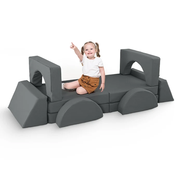 Spielcouch-Sofa für Kinder – 10-teiliges Set für Schlaf- und Spielbereich