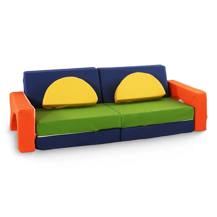 Spielcouch-Sofa für Kinder – 10-teiliges Set für Schlaf- und Spielbereich