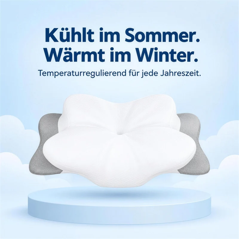 Schmetterlingskissen Plus - Das originale ergonomische Kissen