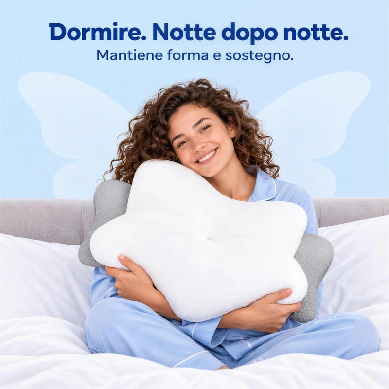 Schmetterlingskissen Plus - Das originale ergonomische Kissen