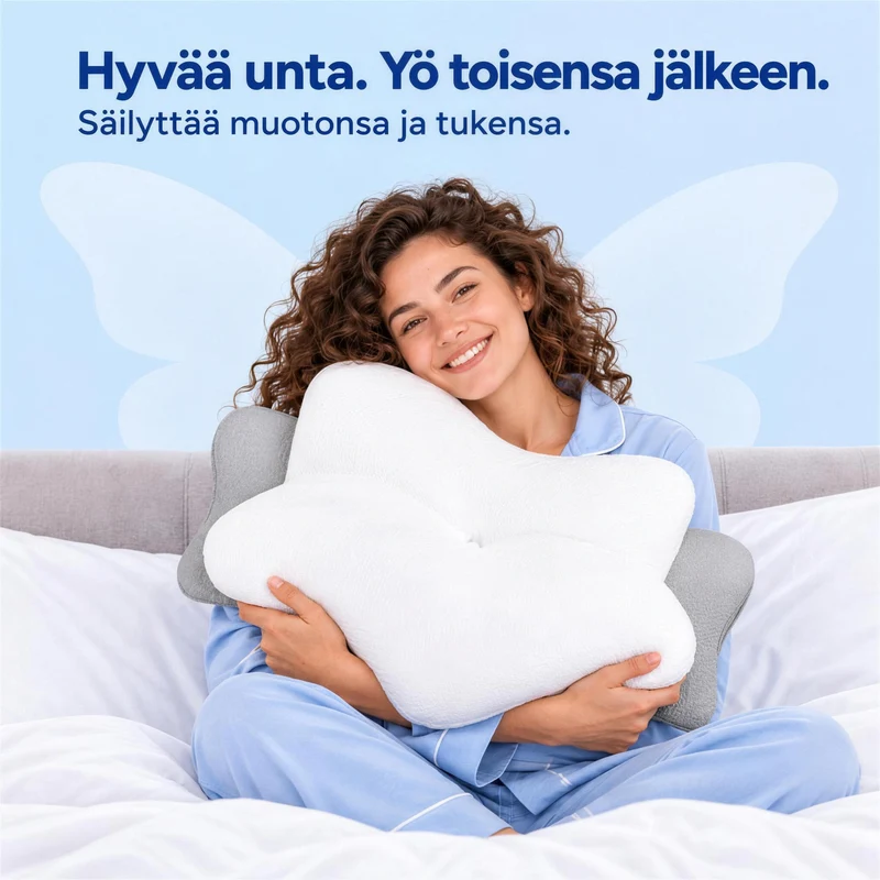 Schmetterlingskissen Plus - Das originale ergonomische Kissen