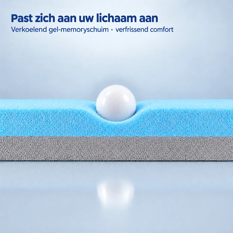 2-in-1 Plus Komfort Topper - Duo Matratzen-Topper mit Gel-Memory-Schaum