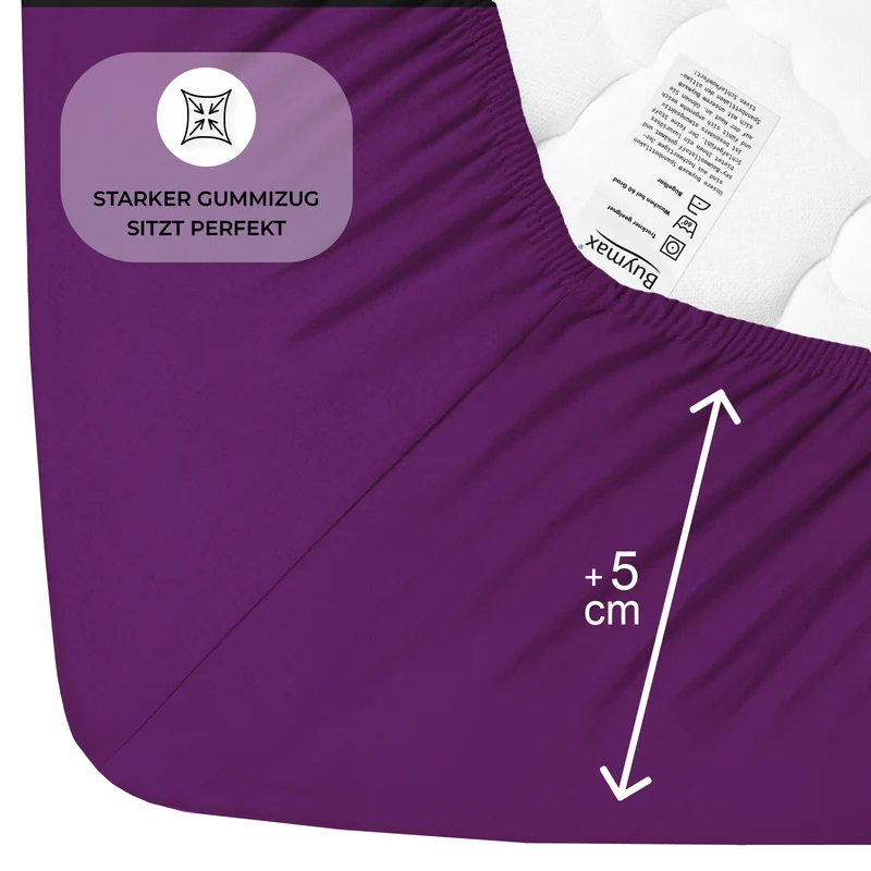 Jersey Spannbettlaken 70x140 cm