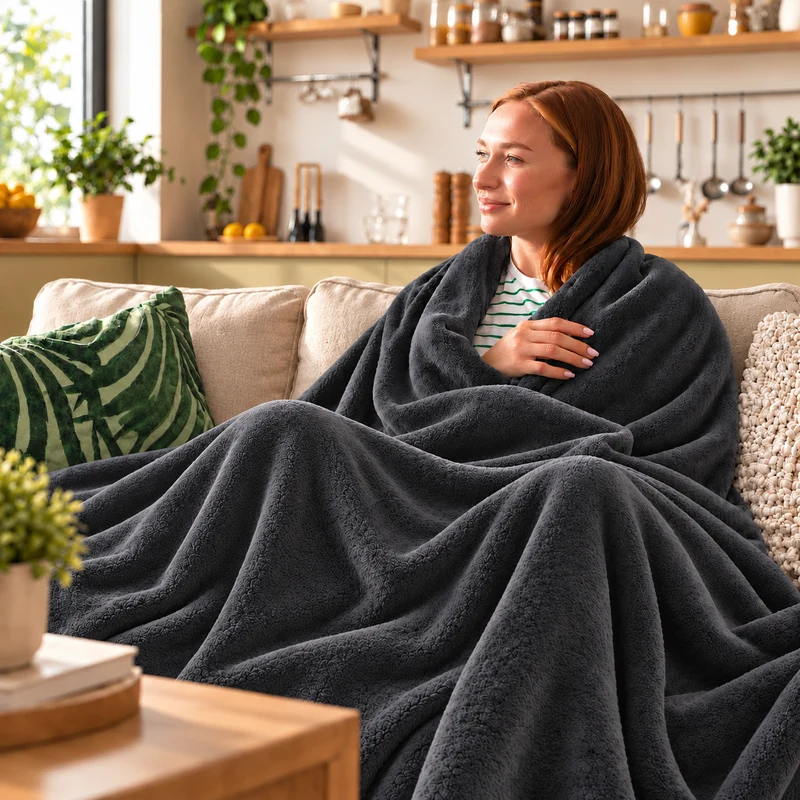 Kuscheldecke, Fleece, 150x200, 220x240, 230x270 cm