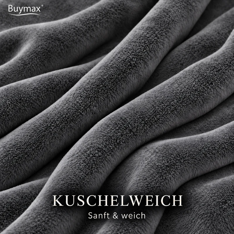 Kuscheldecke, Fleece, 150x200, 220x240, 230x270 cm