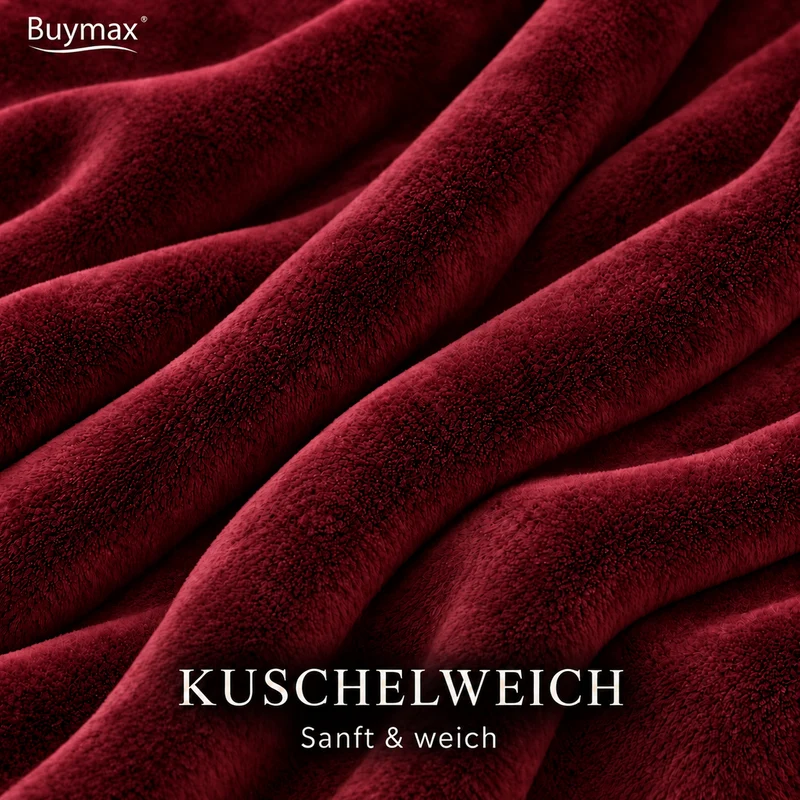 Kuscheldecke, Fleece, 150x200, 220x240, 230x270 cm