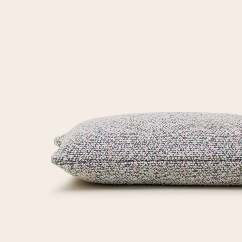 Housse de coussin BENNETT chiné multicolore