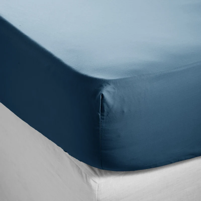 Drap Housse CELIANE bleu orage