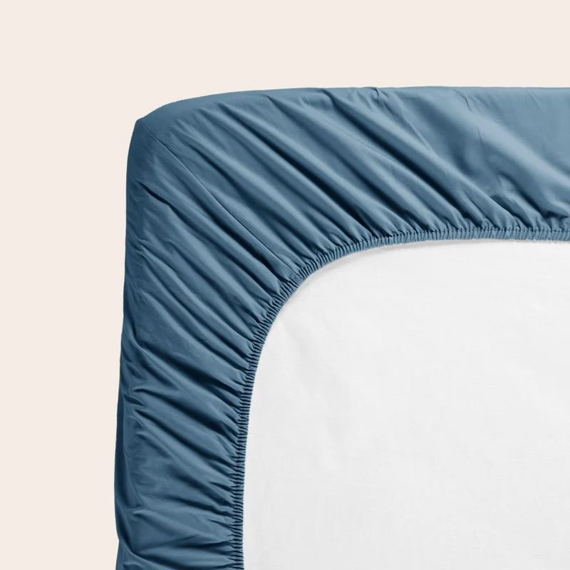 Drap Housse CELIANE bleu orage
