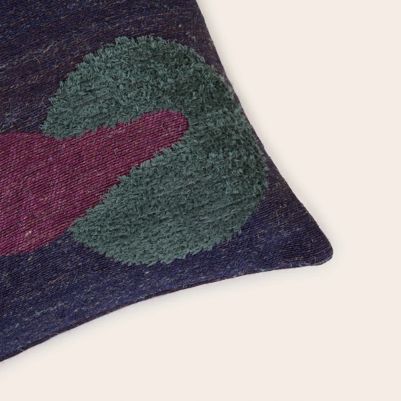 Housse de coussin POSTCARDS nuit colorée