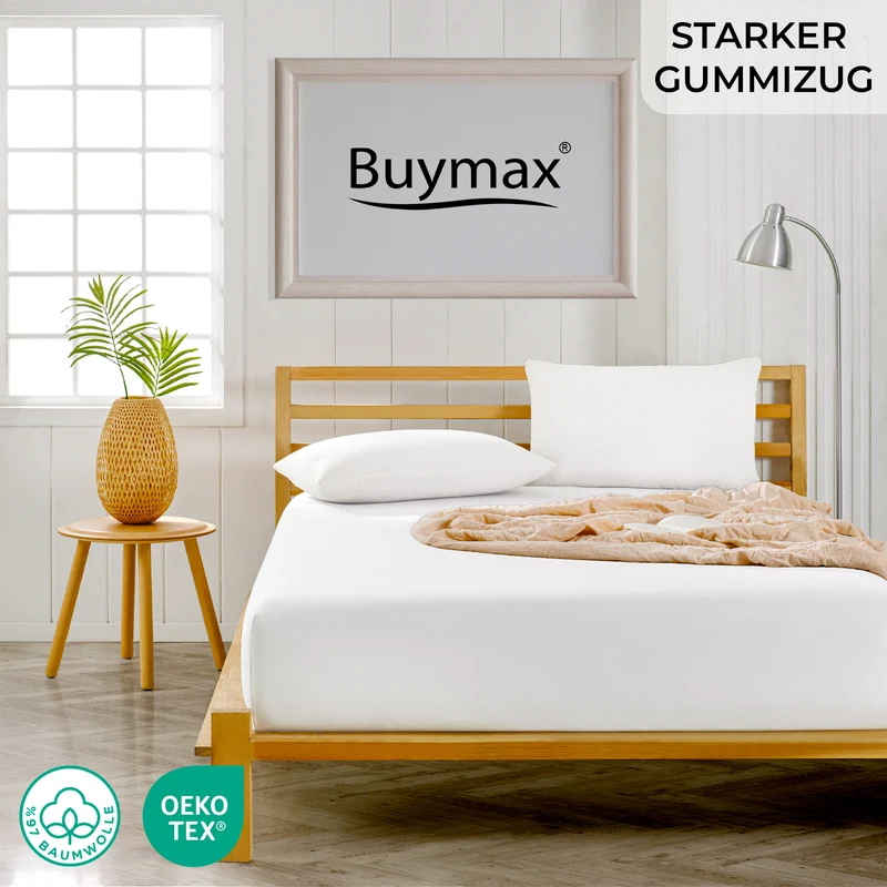 Jersey Wasserbett Spannbettlaken 140x200 - 160x220 cm