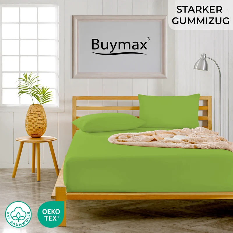 Jersey Wasserbett Spannbettlaken 140x200 - 160x220 cm