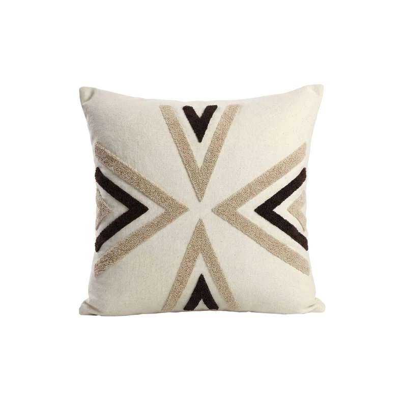 Dekokissen Nordic Arrow Beige 45x45 cm mit Füllung | OEKO-TEX®