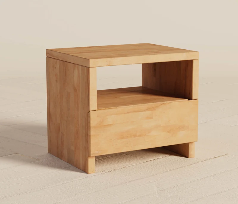 Table de chevet en bois massif AVA