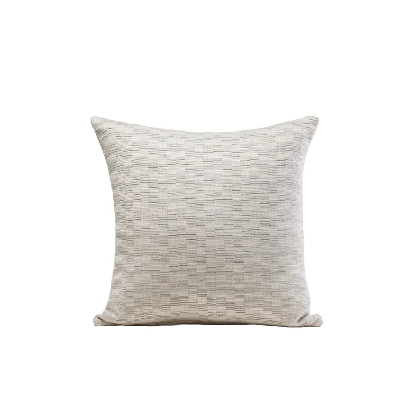 Housse de coussin KAPLAN ivoire et naturel
