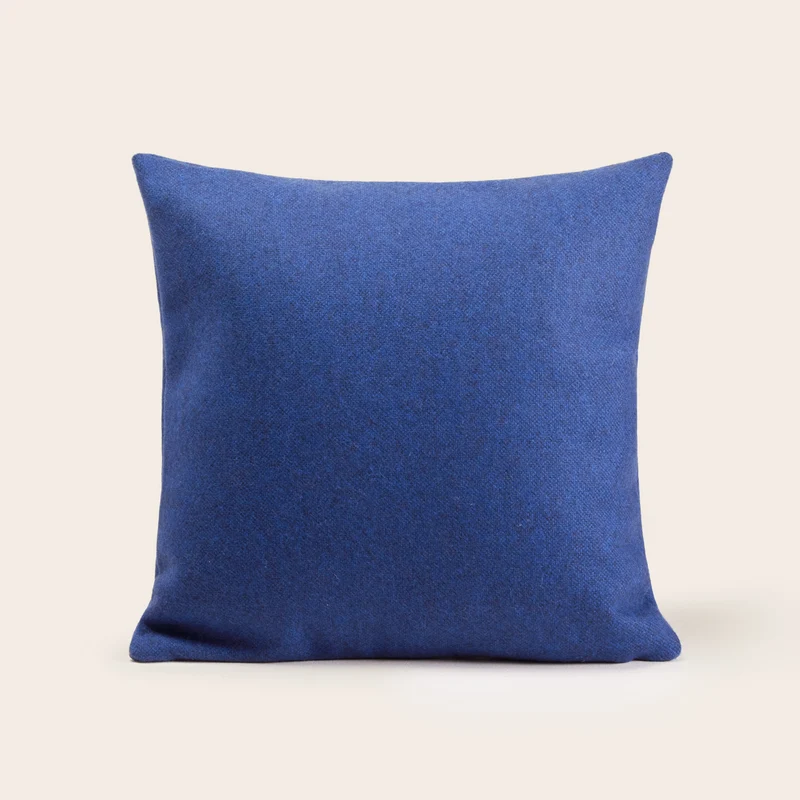 Housse de coussin MARCELO bleu outremer