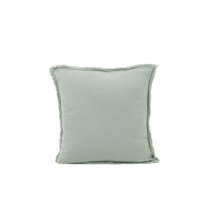 Lot de 2 taies d'oreiller LOU sauge