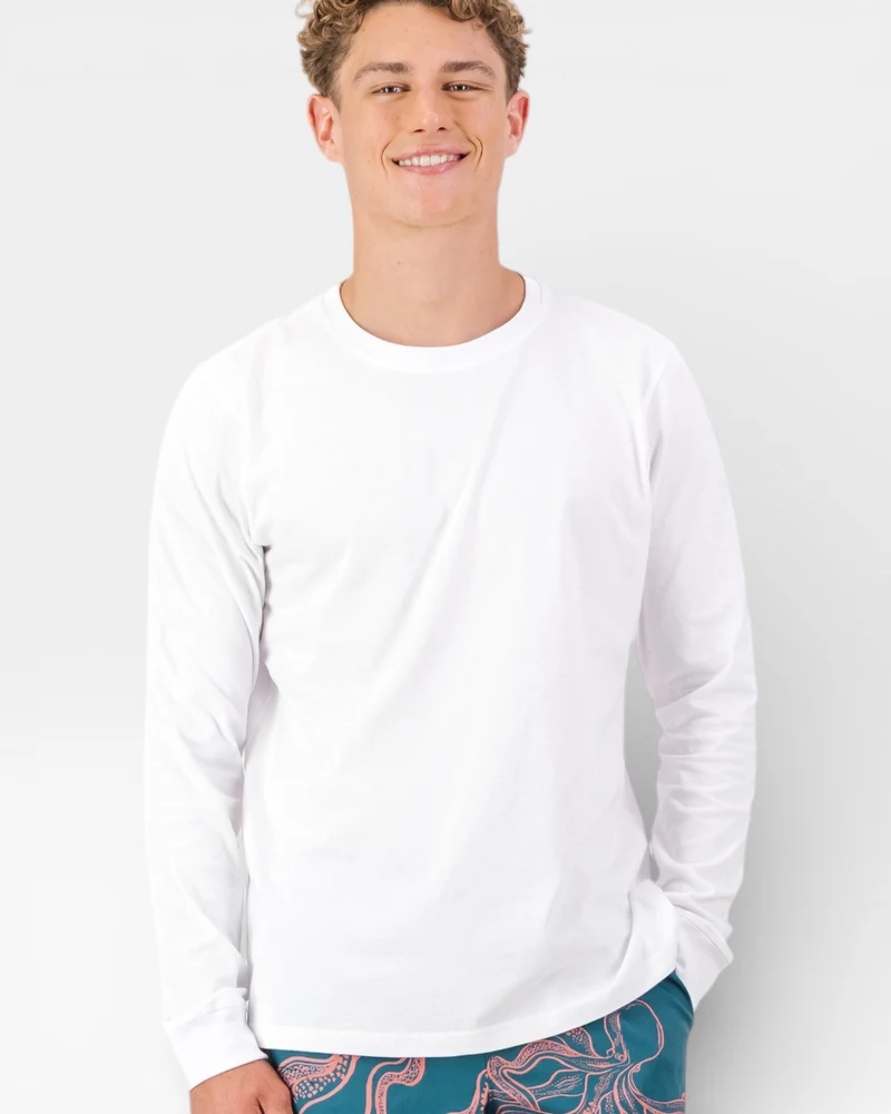 Men's Pyjama Set - Octopus Pink on White