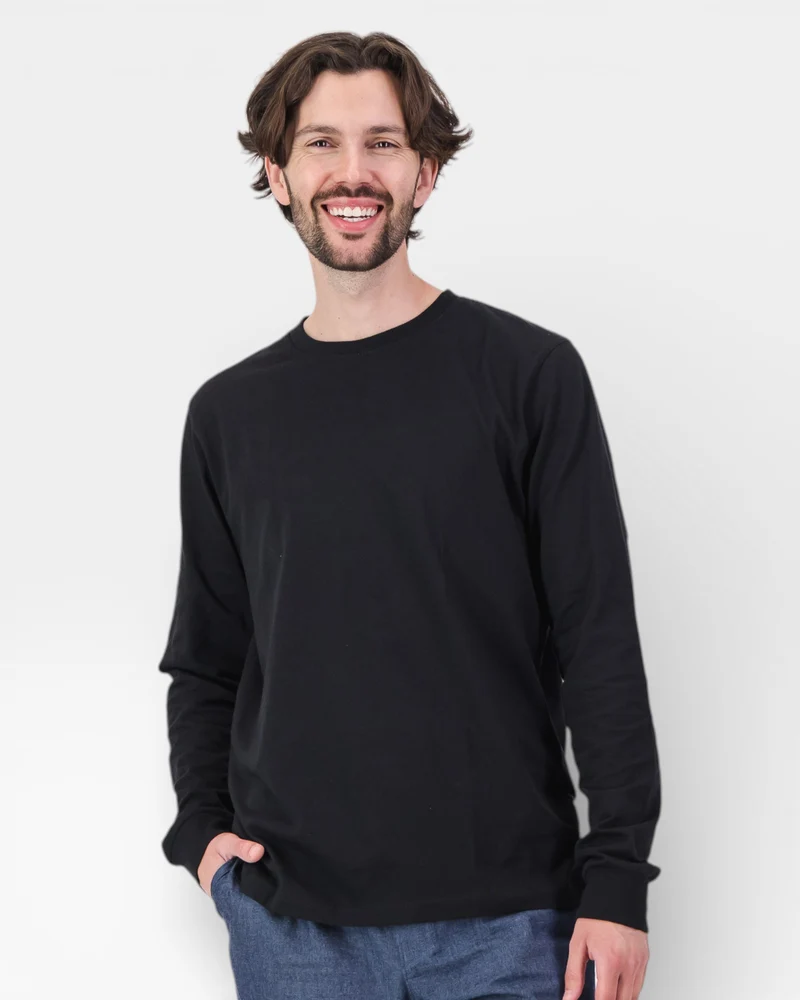 Men's Pyjama Set - Denim Black