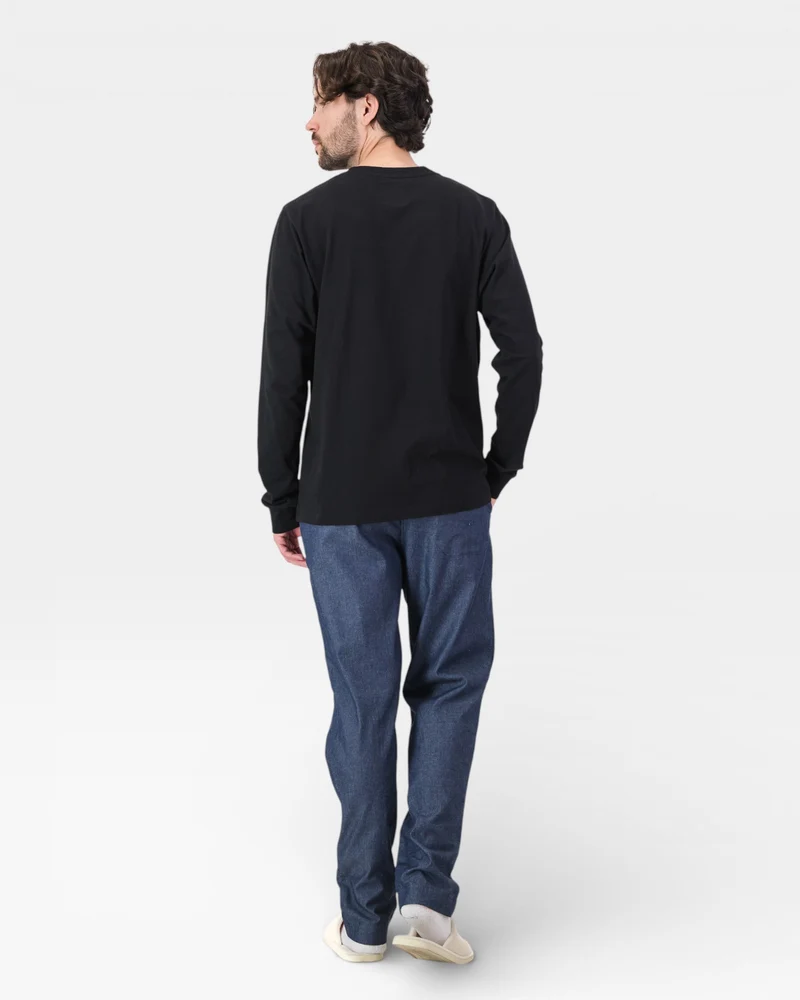 Men's Pyjama Set - Denim Black