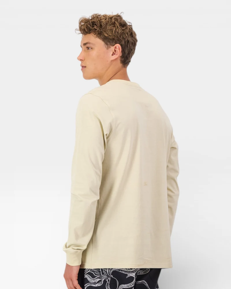 Men's LS T-shirt - Stone