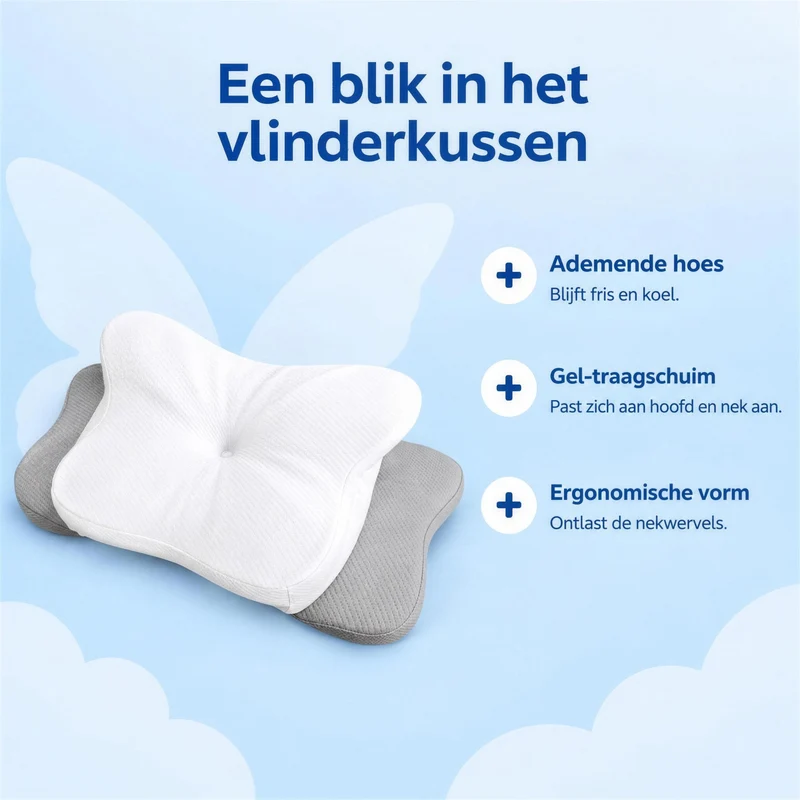 Schmetterlingskissen - Das Original ergonomische Kissen