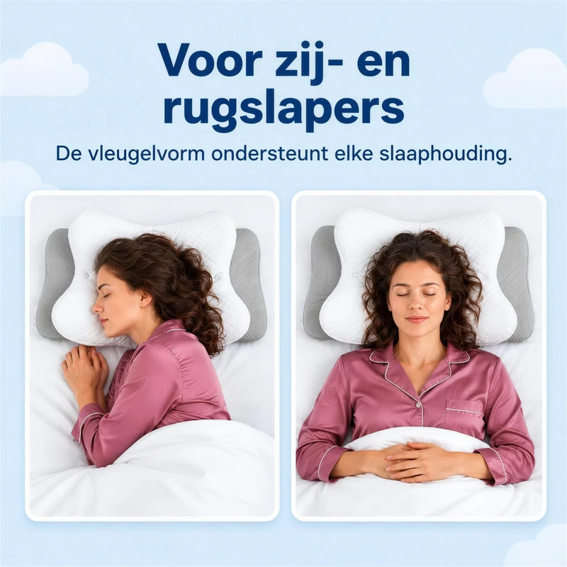 Schmetterlingskissen - Das Original ergonomische Kissen